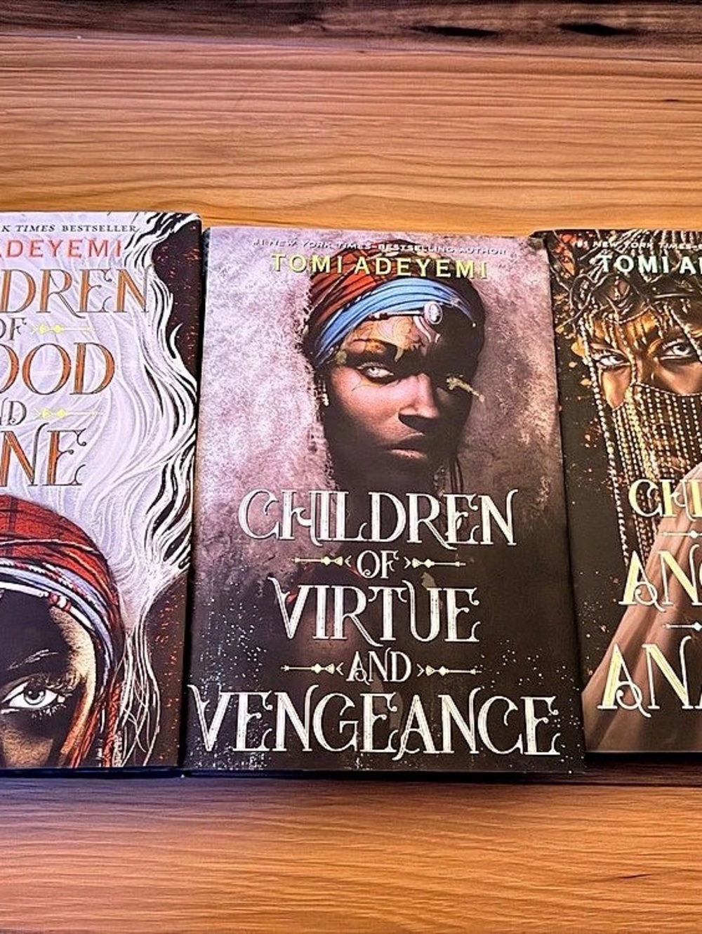 Legacy of Orïsha Series Set: Children of Blood and Bone, Children of Virtue and